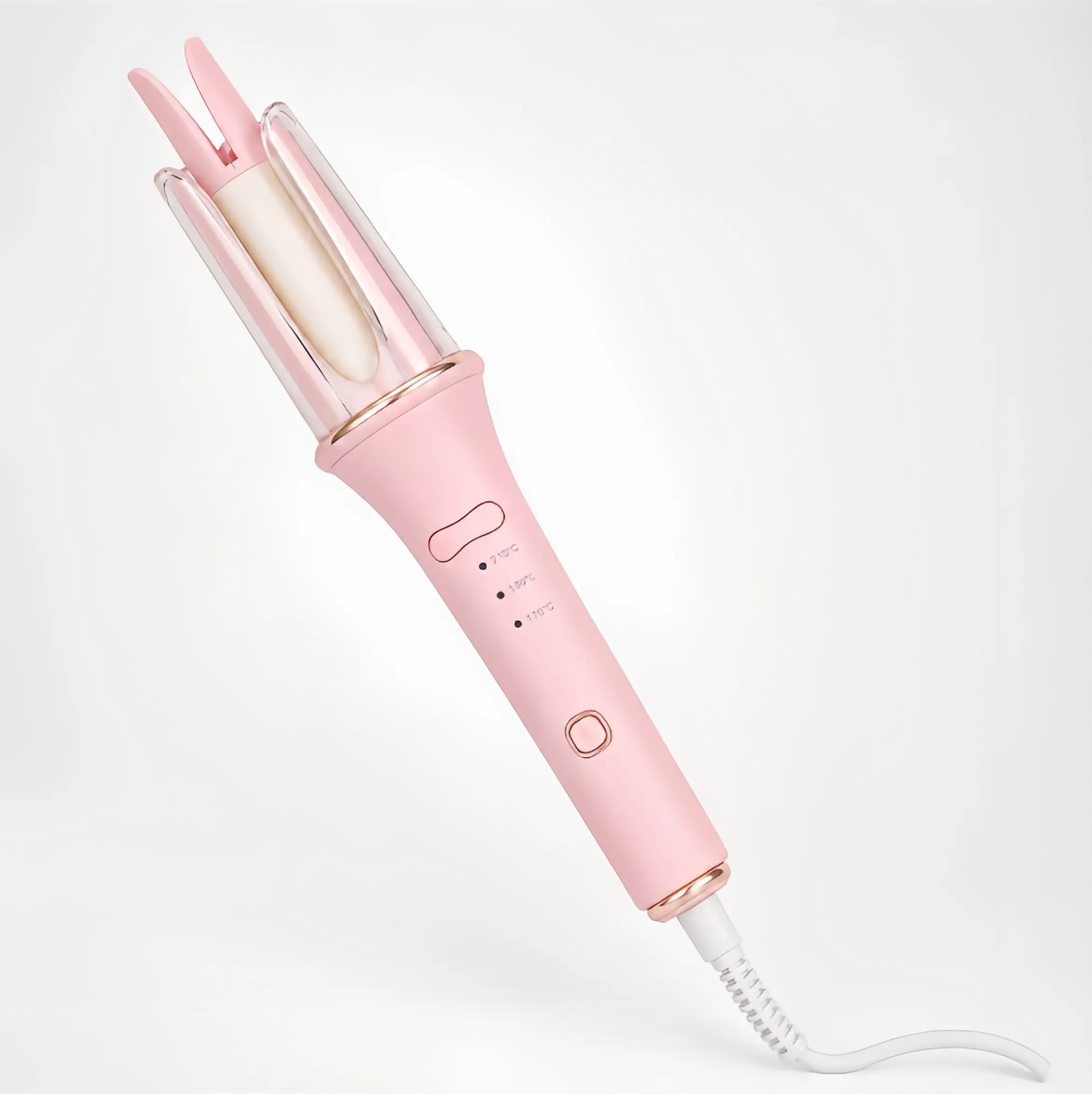 Adults' 25mm Automatic Hair Curler for Beginners, Damage-Free Hair Styling Tool with 2-Way Auto Rotate, Ionic Care, 3 Heat Settings, Easy Curls, Bouncy Curls, Gift-Ready Single Item