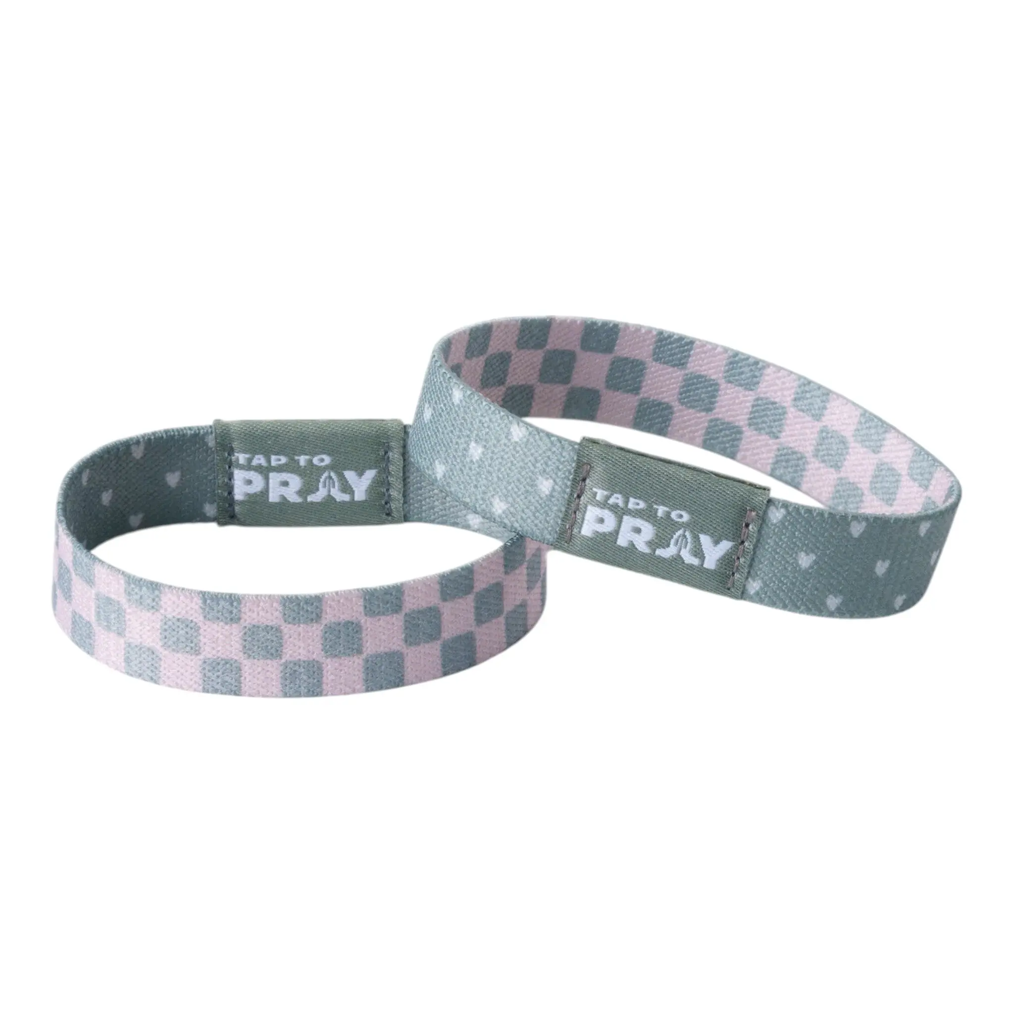 Tap To Pray® Wristband – Cottage & Tile Tap To Pray® Wristband – Cottage & Tile
