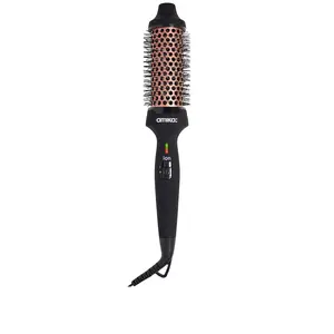 amika Blowout Babe Thermal Brush in Black & Rose Gold