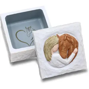 Horse Gifts for Women, Horse Gifts for Girls, Western  for Women, Sculpted Hand-Painted Keepsake Box