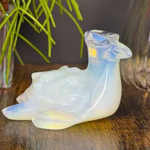 Opalite Lapras Pokémon Crystal Carving