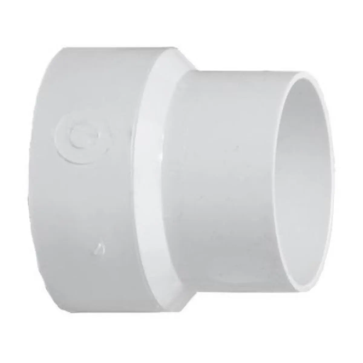 212 MAIN 6 in. SDR to 4 in. DWV Plastic Bushing (6x4), 6" Solvent Weld Sewer Fitting for Water Sports Pipe Connections, Aids Drainage
