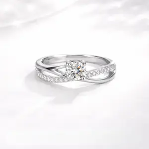 Noreen Moissanite Ring S925 1.0/2.0 CT - Round Cut - Lore Jewelry