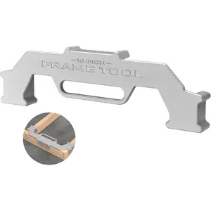 Framing,16 Inch On-Center Stud Layout Tool,100% Cast Aluminum Framing Spacing Tool,Wall Stud Framing Tool,Measurement Jig Tool For Framing Wall