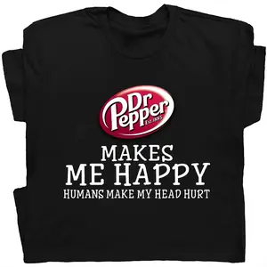 Dr Pepper T-Shirt, Funny Soda Shirt, Soda Lover Shirt, Trendy Shirts
