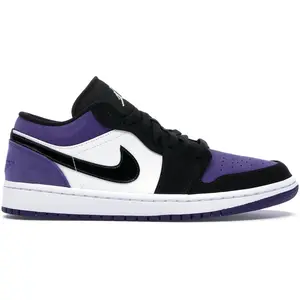 Jordan 1 Low Court Purple