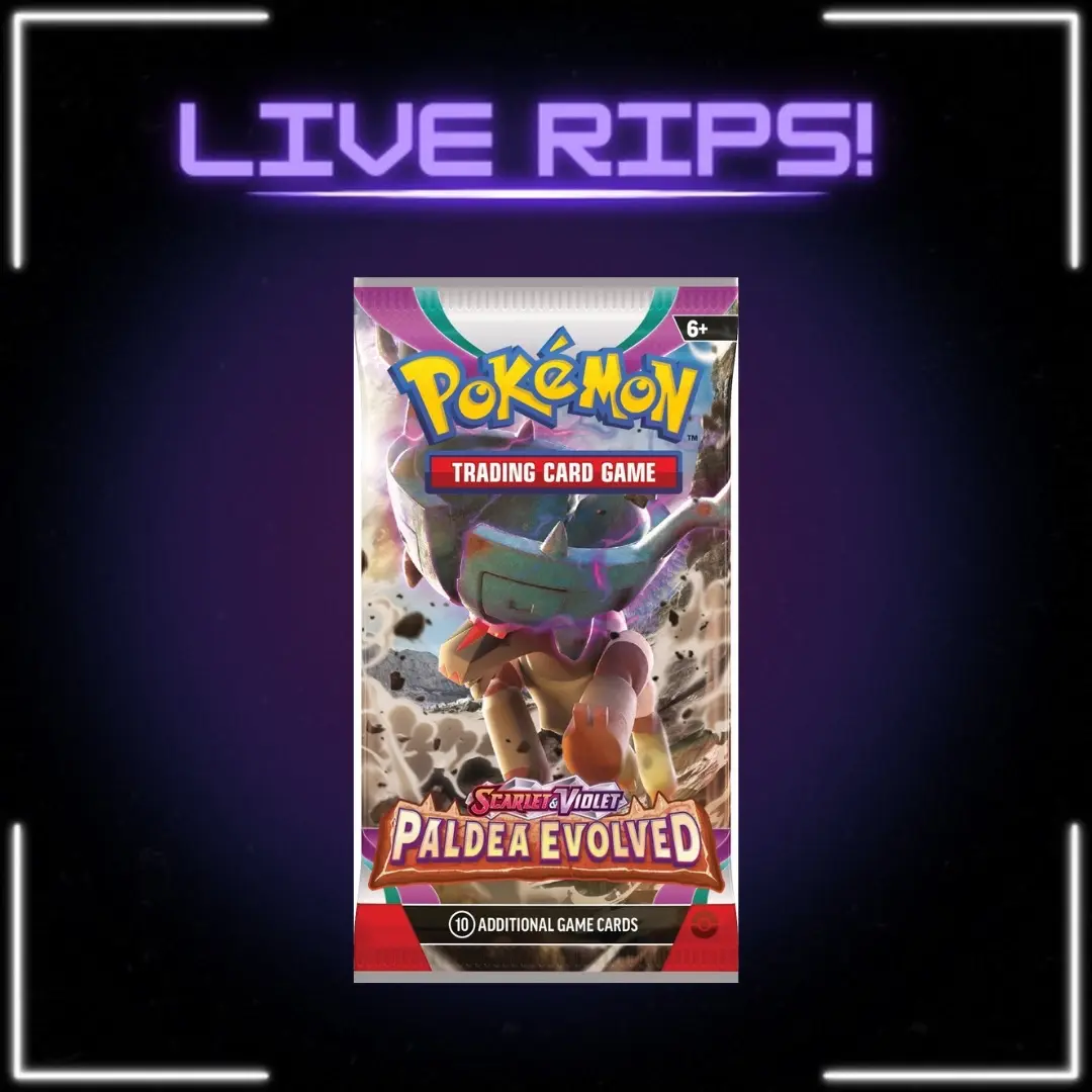 LIVE - Paldea Evolved Booster Pack LIVE - Paldea Evolved Booster Pack