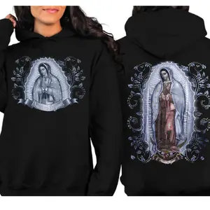 VIRGEN DE GUADALUPE 2 Sides Hoodie Unisex Classic Fabric