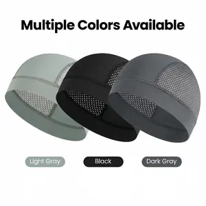 2pcs Summer Breathable Cycling Caps, Sport Helmet Inner Liner Hat, Men Women Outdoor Hiking Sweat Absorbing Sun Protection Cap