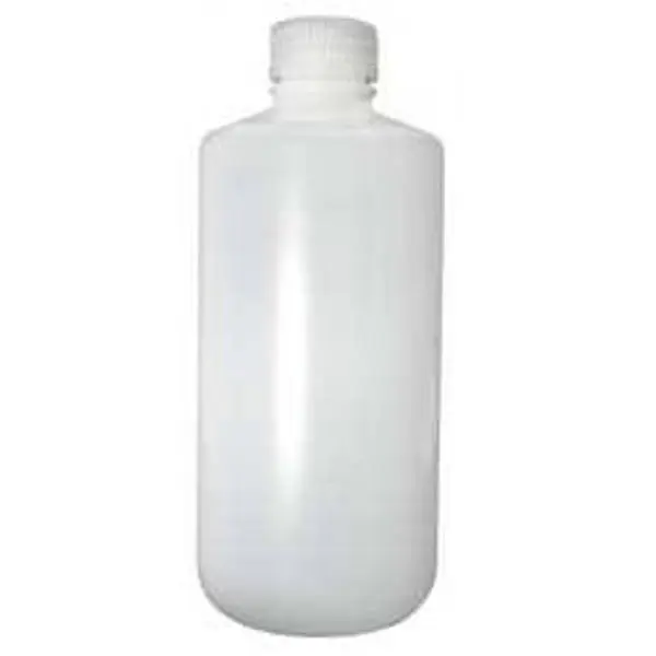 Nalgene NAL-689900-0570 HDPE Wide Mouth Rectangular Bottle, 4 oz