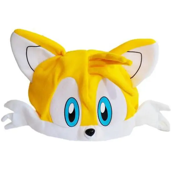 Great Eastern New Sonic the Hedgehog Tails Fleece Cap - TV/Movie Character Collectibles Hat