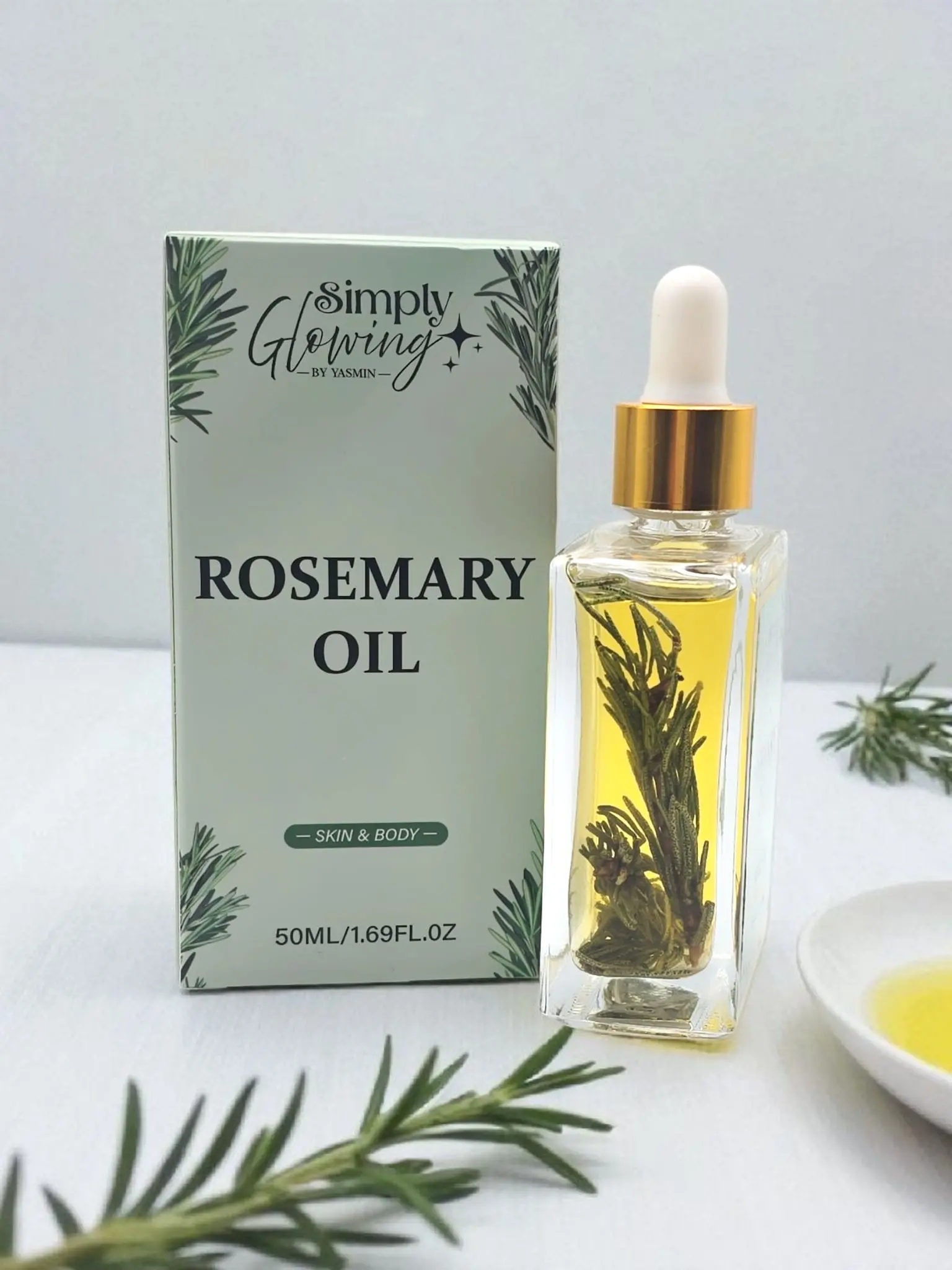 Rosemary Oil - Hair and Skin Revitalizing Serum