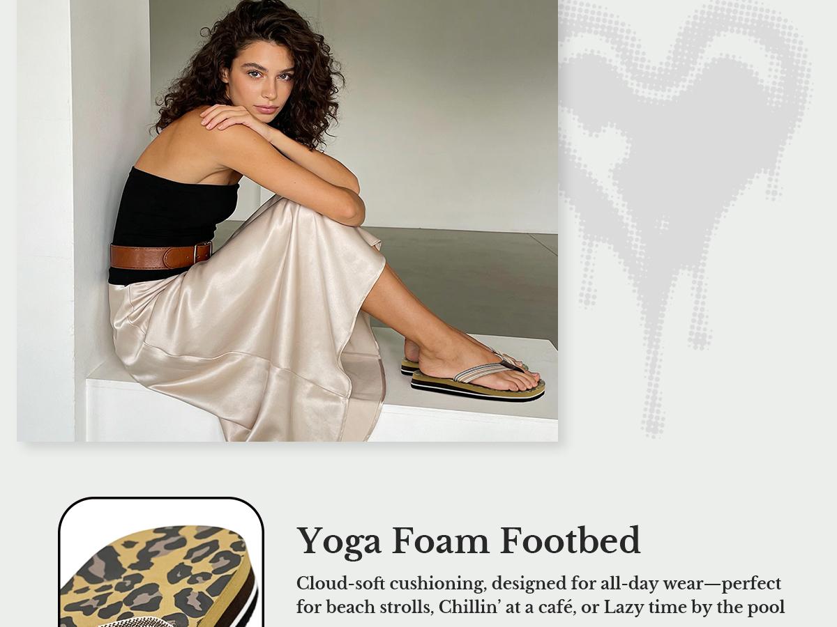 Rosyclo Women's Flip Flops Scandal for Women Fashion Summer Scandal - Stylish & Comfortable Casual Wear Flipflop