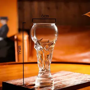 Trophy Shaped Glass Mug  / WC