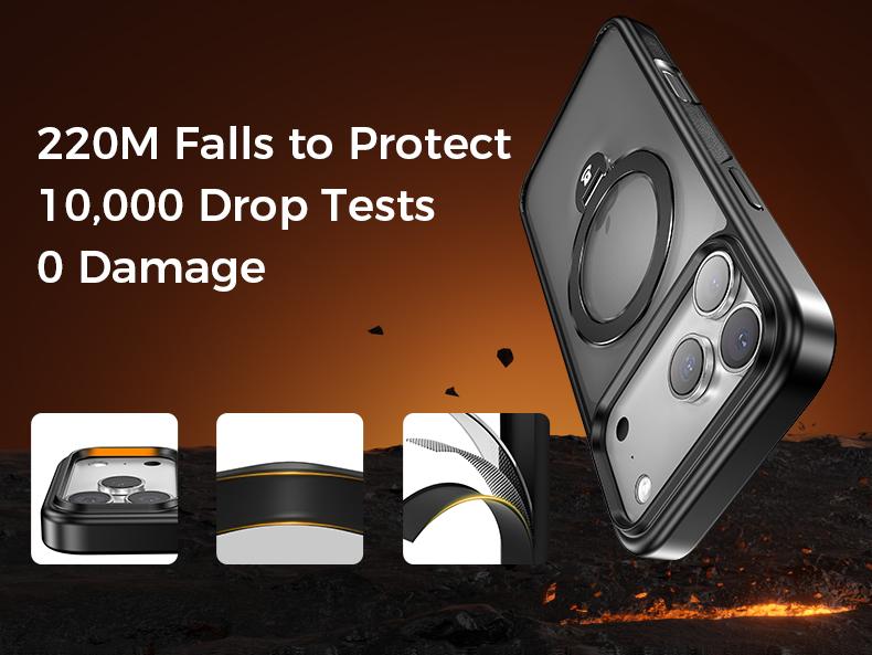 MAGIC JOHN 360 Degrees Rotating Magnetic Stand Phone Case for iPhone and SamSung MAGIC JOHN 360 Degrees Rotating Magnetic Stand Phone Case for iPhone and SamSung