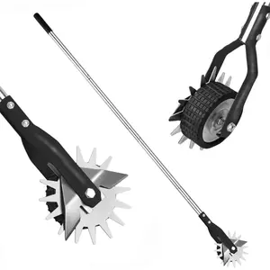Wheel Rotary Edger, Adjustable Length Lawn Edger, Stainless Steel Lawn Tool, Lawn Tool for Manual Edger, Sidewalks, Gardens, Driveways and Flower Bed Edging