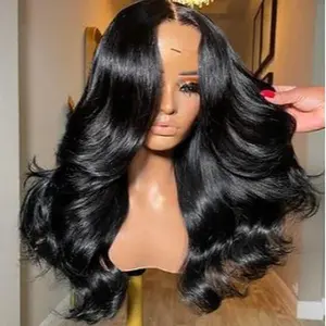 Her: Raw Cambodian Natural Wavy Wig with Matching Closure