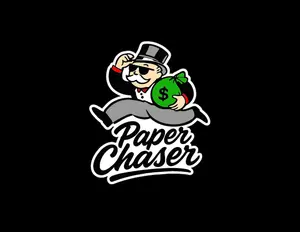 Paper Chaser Dirty Hands Still Broke Decal Custom Graphic Durable Printed Vinyl Sticker Easy Application Unique Expression