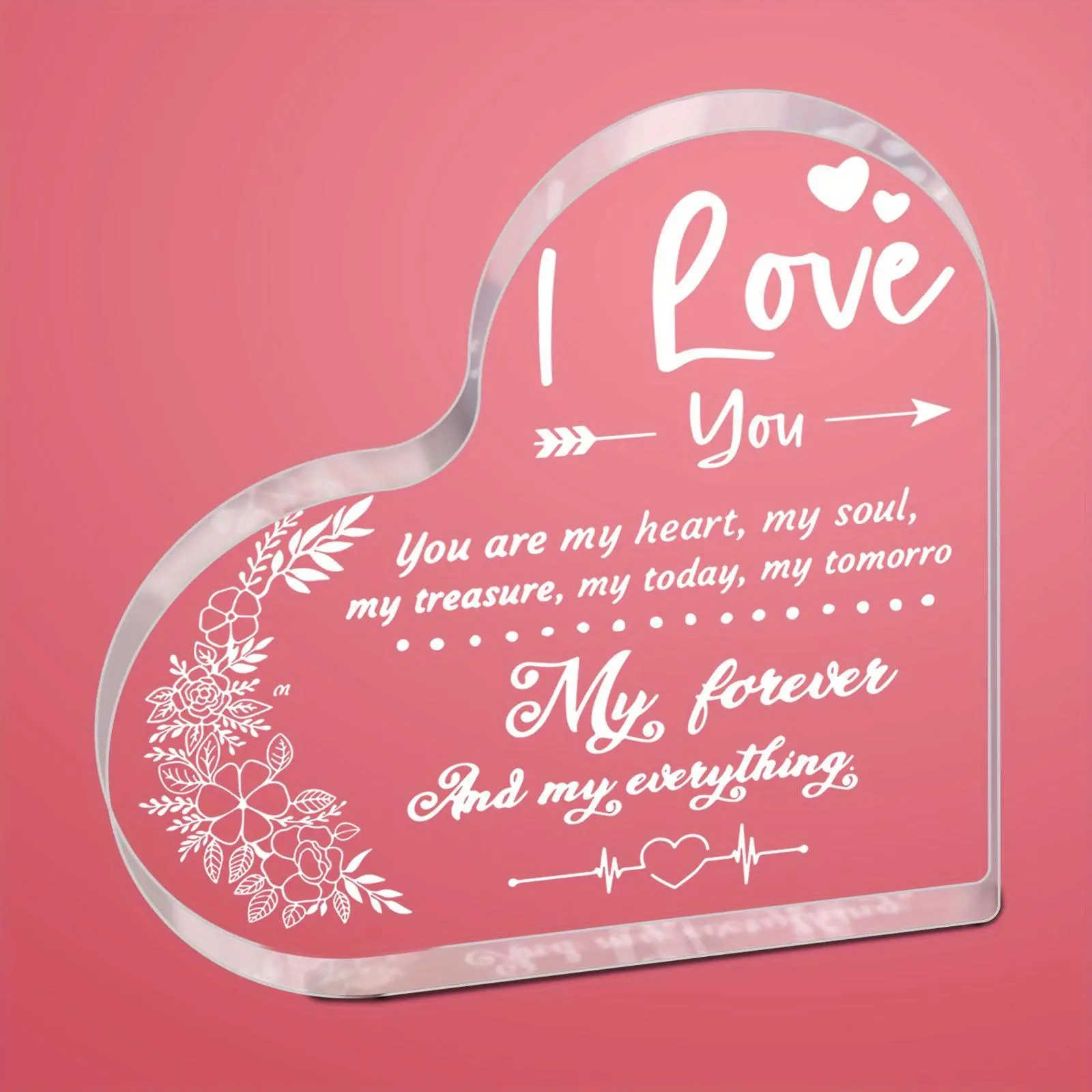 Romantic Gift,To My Love Acrylic Gift For Her Romantic Boyfriend Gifts Girlfriend Love Cute Gifts Ideas Anniversary Valentines Birthday Girlfriend Gift For Him Husband Wife Women Men Decoration Colorful Star Signs Xbj-185