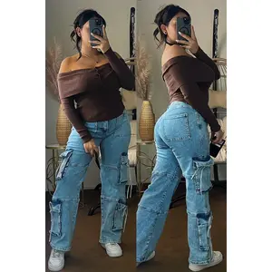 Karina Cargo Jeans ( Good Stretch )