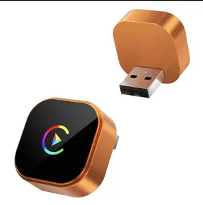 Upgraded Wireless CarPlay Adapter for iPhone – Convert Wired CarPlay to Wireless, 2-in-1 with Android Auto, Mini USB Design for Fast & Stable Connection, Supports iOS 10+ and Android 11+ – Perfect Holiday Gift for Winter Travel