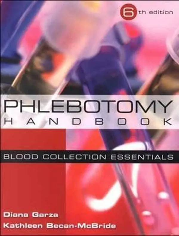 USED Book - Phlebotomy Handbook: Blood Collection Essentials (6th Edition) by Diana Garza (Paperback) - english