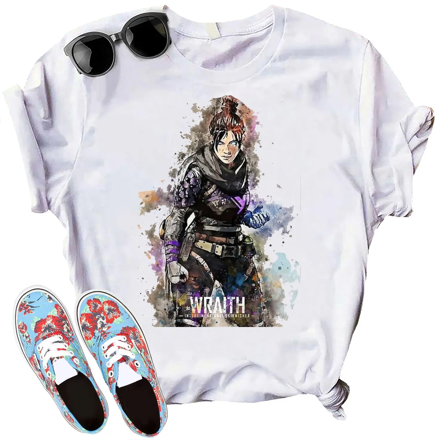 Legends Wraith T-Shirt - Apex Wraith Graphics Design Shirt