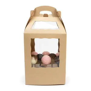Cake Pop Kraft Boxes