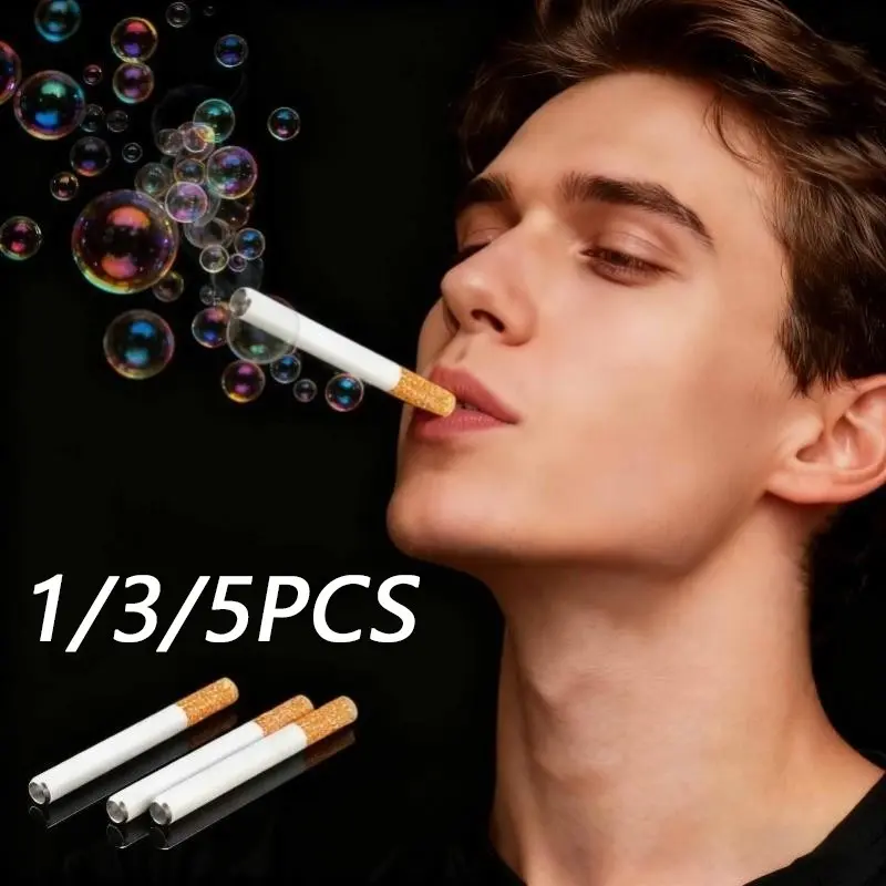Prank Creative Cigarette Bubble Wand - Mini Bubble Stick, Handheld Bubble Pipe, Bubble Blower, Bubble Maker, Creative Cigarette-Shaped Bubble Pipe Prop, Party Atmosphere Creating Tool - TikTok Shop Prank Creative Cigarette Bubble Wand - Mini Bubble Stick, Handheld Bubble Pipe, Bubble Blower, Bubble Maker, Creative Cigarette-Shaped Bubble Pipe Prop, Party Atmosphere Creating Tool - TikTok Shop