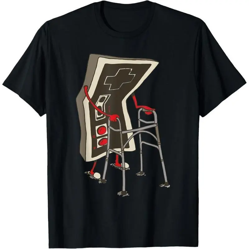 Old Gamer Retro Video Game Old Gamer T-Shirt   Graphic tees yh01
