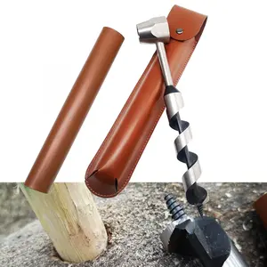 1 X 10 Upgrade  Eye  Auger, Sharper Embedded Weld Hand Auger Wrench, Hexagon Bushcraft Hand Auger Wrench Drill Bit Set for Settlers Tool -  Hand Settlers Wrench, by  Tool