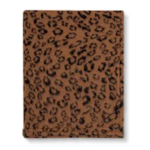 Leopard Luxe 100% Alpaca Throw
