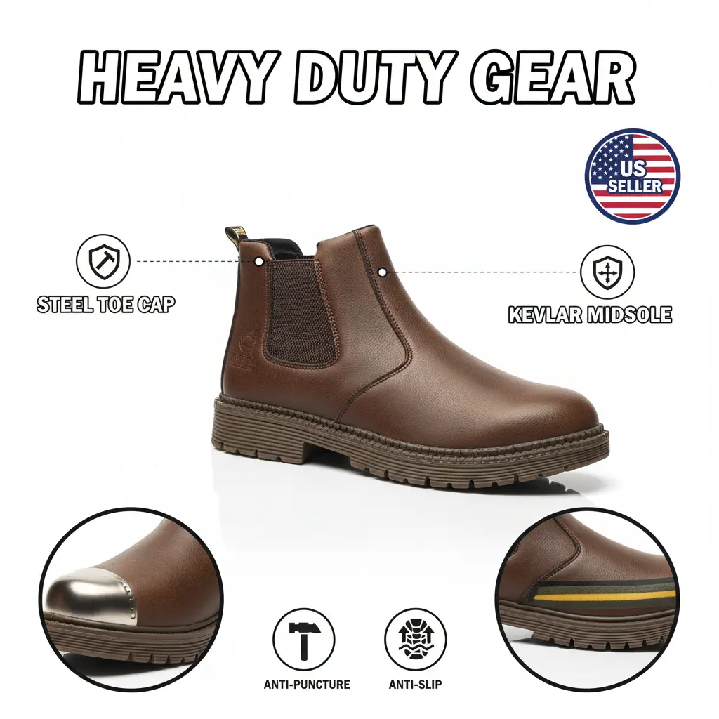 First Responder Rescue Splash-proof Smash-proof Puncture-proof Breathable Safety Shoes Unisex Chef Work Shoe Waterproof Anti-slip Durable Outdoor Comfortable Sneakers Men Women Footwear EMT Paramedic Heavy Duty Protective Work Boots Equipment Gear Pro