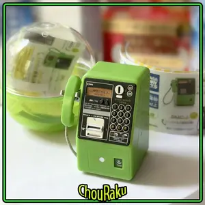 Miniature NTT Telegraph & Telephone Japan Style Mini Public Phone Model Gashapon DIY Accessories Dollhouse Decoration Loose Item