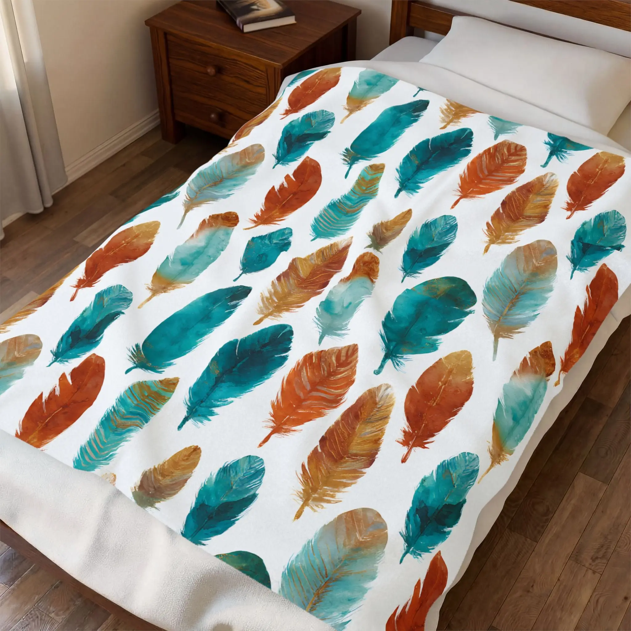 Feather Bliss Plush Blanket