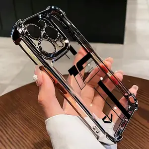 Creative Fashion Pattern with Number 16 Phone Case TPU Drop-Resistant Full Protective Shell Electroplated Border for iPhone 17/16/15/14/13/12/11 Pro Promax plus Air X Xsmax, Ideal Gift for Friends and Family, Sjqndd26