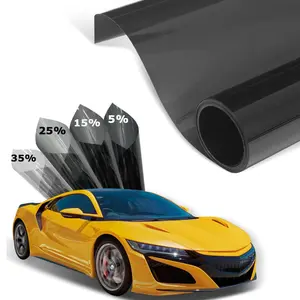 20" x 10ft Car Window Tint Nano Ceramic Window Tint Film for Cars Sun Protection Privacy Film Blocks UV/IR Rays, Heat & Glare-Scratch Resistant