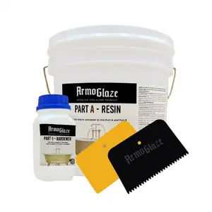 Odorless Clawfoot Tub Refinishing Kit (Interior Surface) - Made In USA