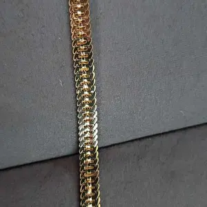 ICED CHICS 9mm Cool and fashionable snake bone polygonal hip-hop High Quality bracelet, paired with sparkling synthetic gemstones, is a luxurious suitable for all occasions, suitable for both men and women