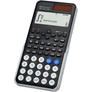 Scientific Calculator 417 Function 2 Line 10+2 Digits Written Display Solar and  Calculators for School College Students Secondary Black (OS 991ES Plus 2nd Edition)