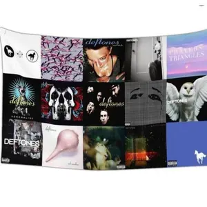 Tapestry Deftones Flag Tapestry Poster Banner 3x5 Ft Funny Flags for Teen Girls Room Bedroom College Dorm Meme Flags Man Cave Wall Art Decor Gifts