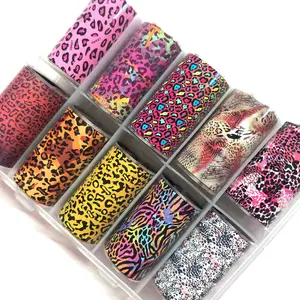 WILD THANG Foil – 10 Colorful Animal Print Transfer Foils