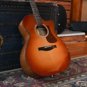 Eastman AC222CE-DLX-GB Sitka/Ovangkol Goldburst Cutaway Grand Auditorium Guitar w/Fishman Pickup #9821