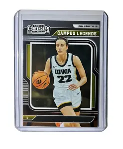 Caitlin Clark 2024 Silver Foil Panini Campus Legends #CL2 Card Iowa Hawkeyes