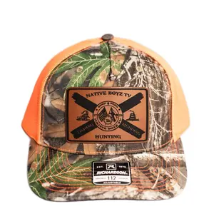 Alligator snake safety orange hat