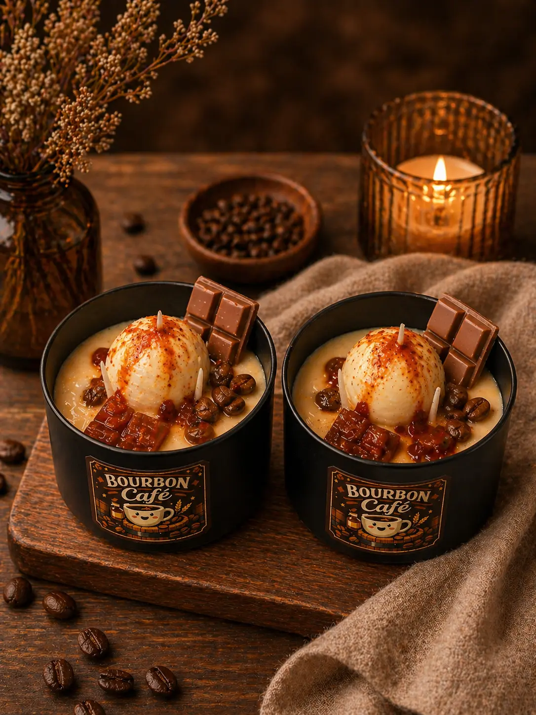 Bourbon Cafe Candle