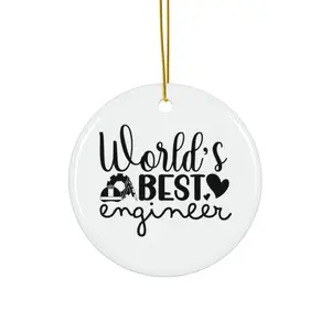 Worlds Best Engineer Ornament