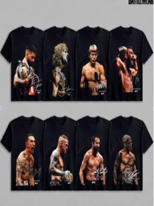 UFC Fighters Collection Tee, UFC Fighters Tshirt MMA Fan, UFC MMA Tee, UFC Champions Sports Shirt, Gift for Him Gift For Her