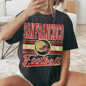 San Francisco Football Vintage Style T-Shirt, San Francisco Football Tshirt, San Francisco Football Crewneck