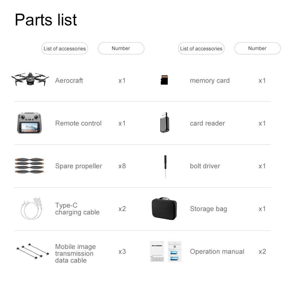 V168 MAX GPS Drone, 4K HD Dual Camera, 360° Smart Obstacle Avoidance, FPV Flight, Optical Flow Positioning, Quadcopter, Suitable for Adults and Beginners, HD Large Screen Remote Controller, 6-Axis Gyroscope, 2 Batteries + SD Card + Carrying Case Set